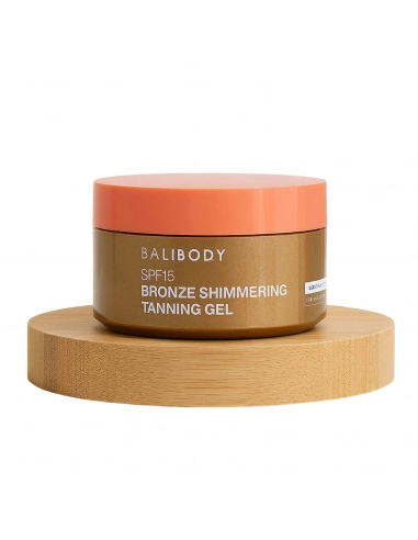 BALI BODY – żel brązujący z efektem rozświetlenia i ochroną Shimmering Tanning Gel SPF 15