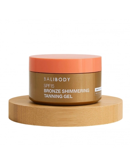 BALI BODY – żel brązujący z efektem rozświetlenia i ochroną Shimmering Tanning Gel SPF 15