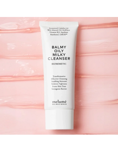 melumé skinscience - Rozświetlający, nawilżający balsam do oczyszczania skóryBalmy Oily Milky Cleanser