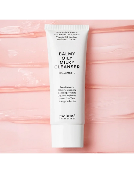 melumé skinscience - Rozświetlający, nawilżający balsam do oczyszczania skóryBalmy Oily Milky Cleanser