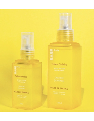 Rare Paris Soothing facial mist Trésor Solaire (Wyciszająca mgiełka do twarzy) 120 ml