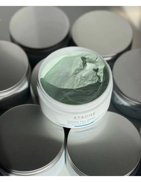 Atache Essentielle Reafirming Mask Green Tea - Regenerująca i przeciwobrzękowa maska ​​z ekstraktem z zielonej herbaty 200 ml