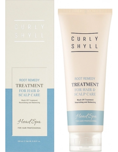 CURLY SHYLL Root Remedy Treatment - Maska do skóry głowy 250 ml
