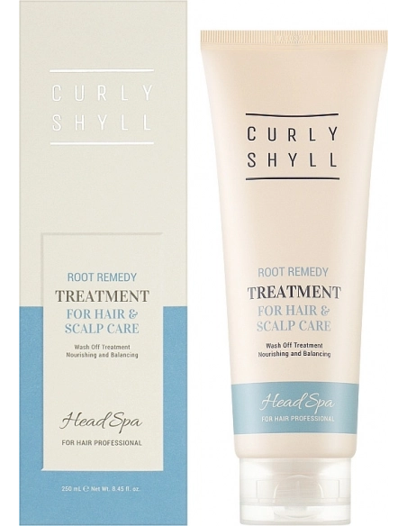 CURLY SHYLL Root Remedy Treatment - Maska do skóry głowy 250 ml