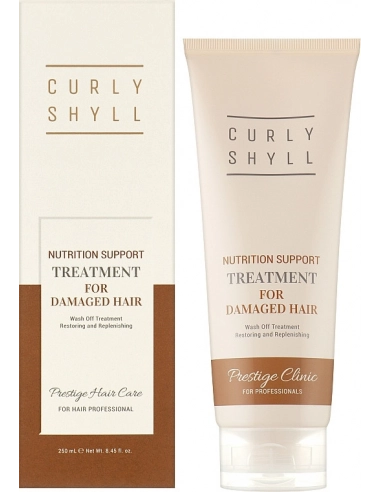 CURLY SHYLL Nutrition Support Treatment - Intensywnie Regenerująca Maska 250 ml