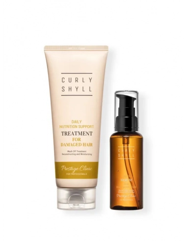 CURLY SHYLL Silky Oil Serum - Serum do włosów z proteinami jedwabiu 100 ml