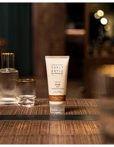 CURLY SHYLL Hair Cure - Termoochronna maska bez spłukiwania 40 ml