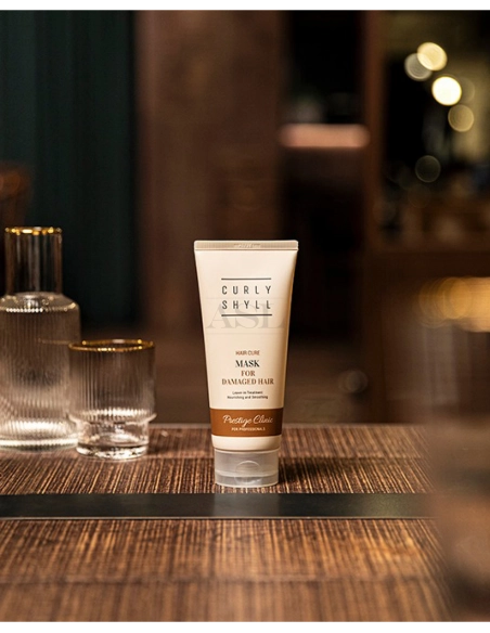 CURLY SHYLL Hair Cure - Termoochronna maska bez spłukiwania 40 ml