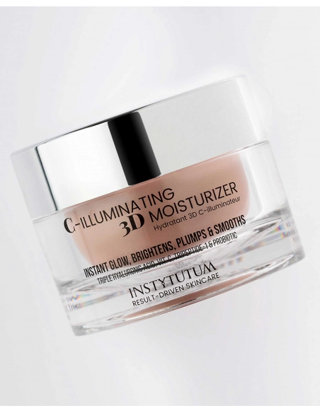 Instytutum C-Illuminating 3D Moisturizer - Krem nawilżający z efektem blasku, z witaminą C 50 ml