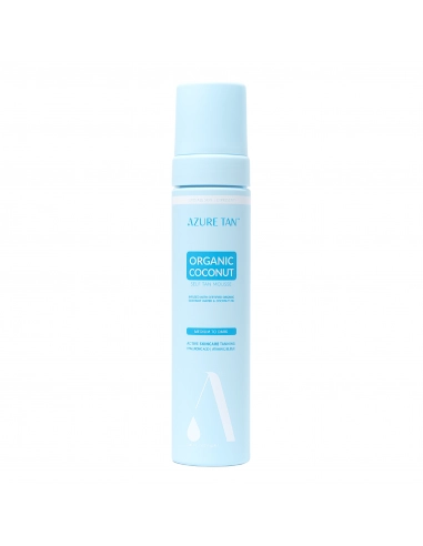 Azure Tan Pianka samoopalająca – Organic Coconut – od medium do dark, 200 ml