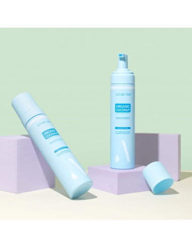Azure Tan Pianka samoopalająca – Organic Coconut – od medium do dark, 200 ml