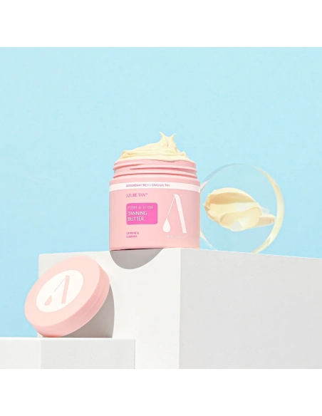 Azure Tan Firm & Tone – stopniowo opalające masło do ciała, 200 ml