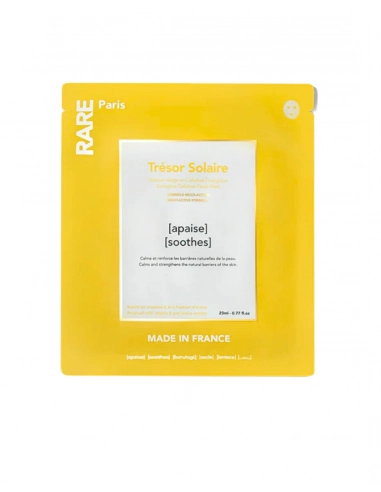 Rare Paris Trésor Solaire mask - Wyciszająca maska w płachcie 1 szt