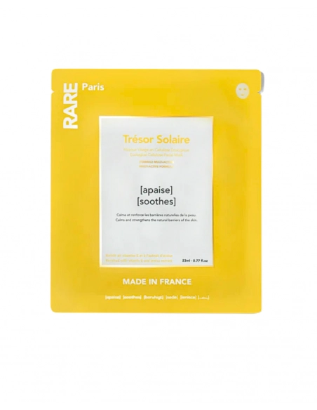 Rare Paris Trésor Solaire mask - Wyciszająca maska w płachcie 1 szt