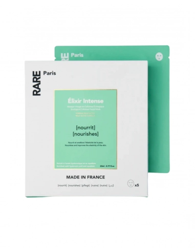 Pare Paris zestaw Elixir Intense odżywcze maski w płachcie - 5 szt.