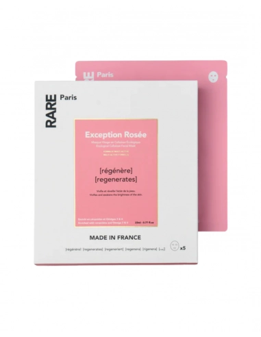 Rare Paris zestaw Exception Rosée – 5 regenerujących maseczek liftingujących
