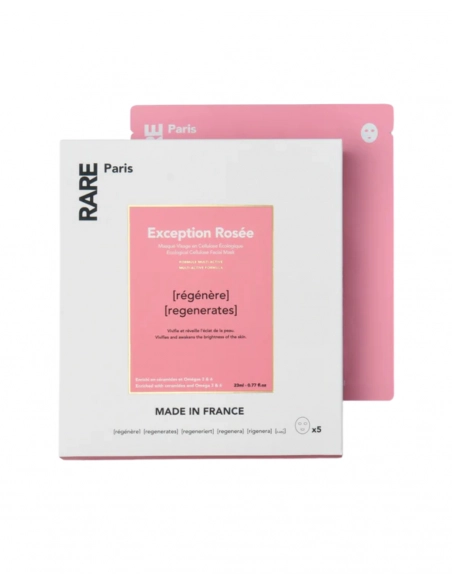 Rare Paris zestaw Exception Rosée – 5 regenerujących maseczek liftingujących