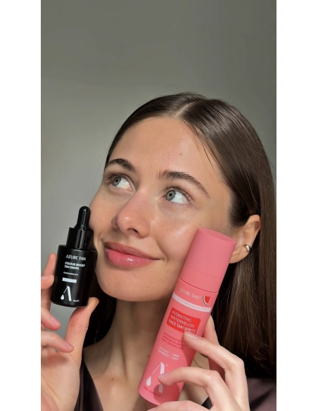 Azure Tan Stopniowo opalająca mgiełka do twarzy z wodą arbuzową, 100 ml