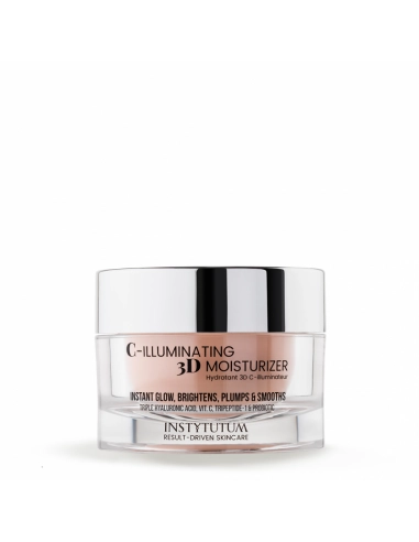 Instytutum C-Illuminating 3D Moisturizer - Krem nawilżający z efektem blasku, z witaminą C 50 ml