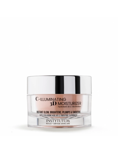 Instytutum C-Illuminating 3D Moisturizer - Krem nawilżający z efektem blasku, z witaminą C 50 ml