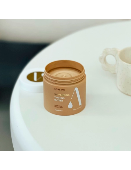 Azure Tan Shimmering – stopniowo opalające masło do ciała, 200 ml