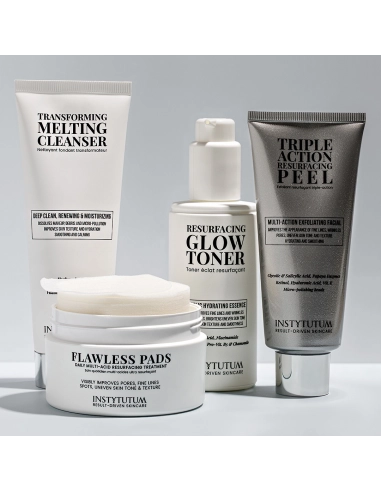 Instytutum Flawless Pads - płatki dyski nawilżające z kwasami do głębokiej naprawy skóry 60 szt