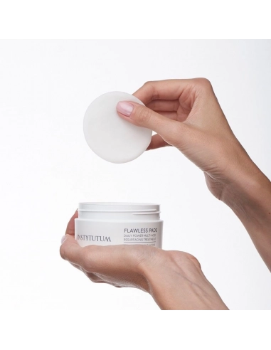 Instytutum Flawless Pads - płatki dyski nawilżające z kwasami do głębokiej naprawy skóry 60 szt