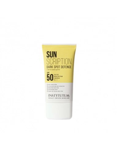 INSTYTUTUM Sunscription Dark Spot Defence SPF50 – Tonujący krem przeciwsłoneczny | Tenderness.com.pl