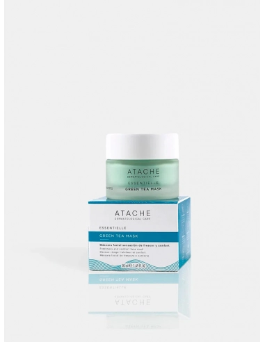 Atache Essentielle Reafirming Mask Green Tea - Regenerująca i łagodząca maska ​​z ekstraktem z zielonej herbaty 50 ml