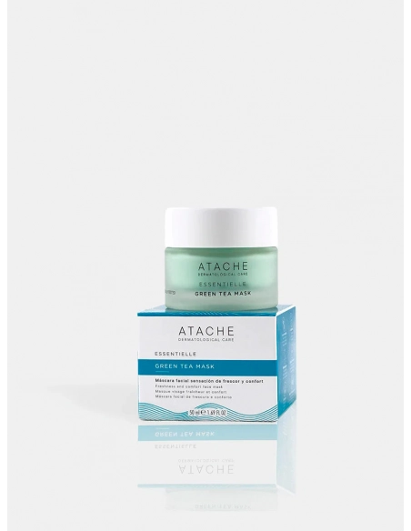 Atache Essentielle Reafirming Mask Green Tea - Regenerująca i łagodząca maska ​​z ekstraktem z zielonej herbaty 50 ml