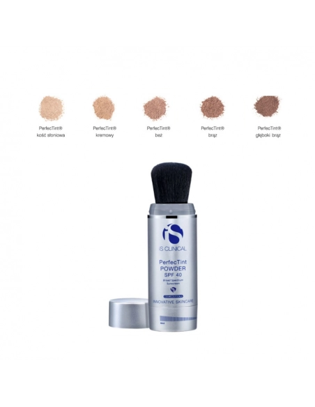 IS CLINICAL PerfecTint Powder SPF 40 – ochrona, mat, blask