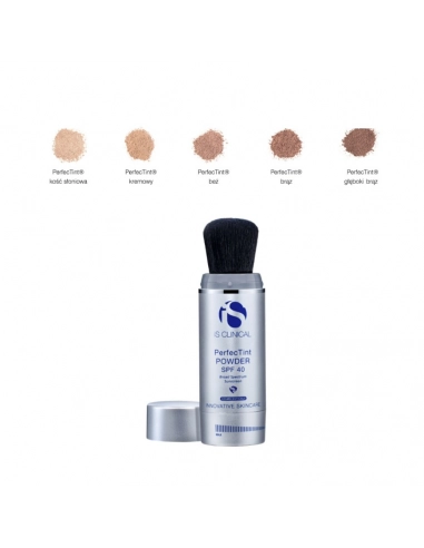 IS CLINICAL PerfecTint Powder SPF 40 – ochrona, mat, blask