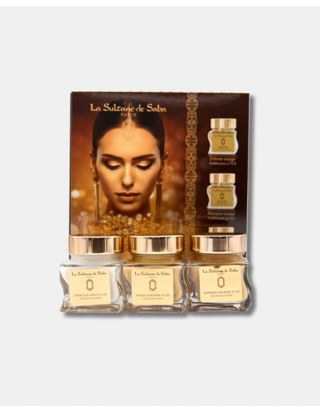La Sultane de Saba Zestaw do pielęgnacji twarzy Linia Złota